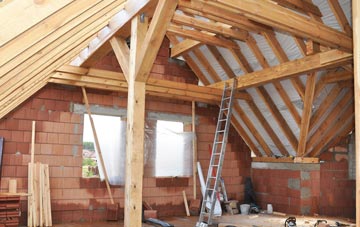 Newton On Ayr attic trusses
